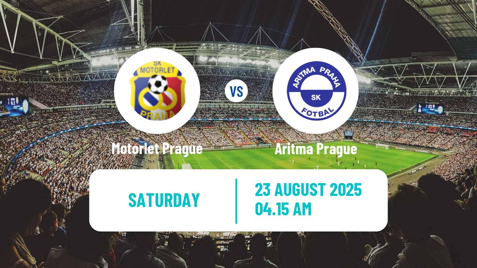 Soccer Czech CFL Group A Motorlet Prague - Aritma Prague
