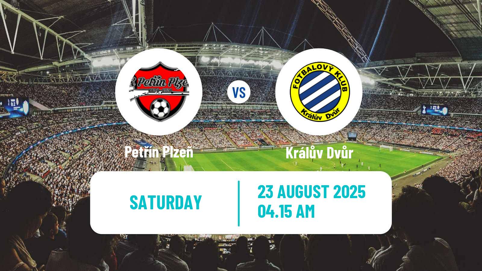 Soccer Czech CFL Group A Petřín Plzeň - Králův Dvůr