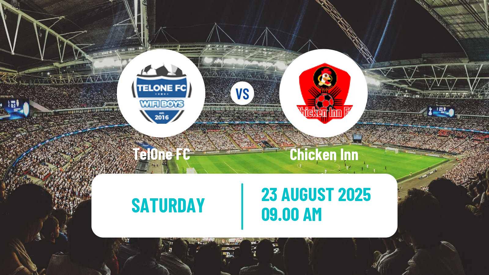 Soccer Zimbabwe Premier League TelOne - Chicken Inn