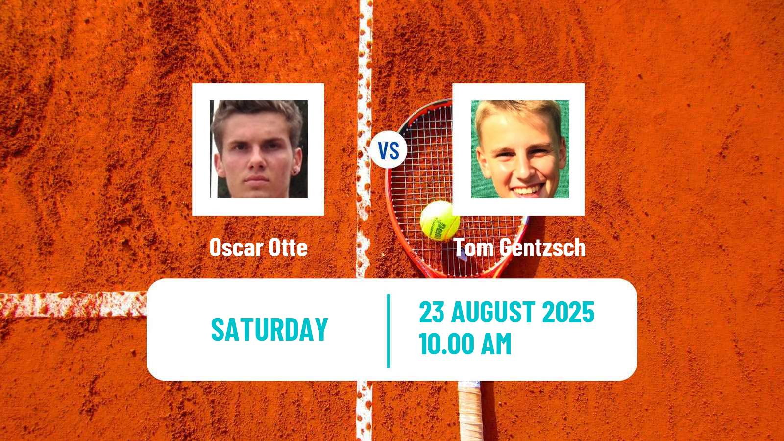 Tennis ITF M25 Ueberlingen Men Oscar Otte - Tom Gentzsch