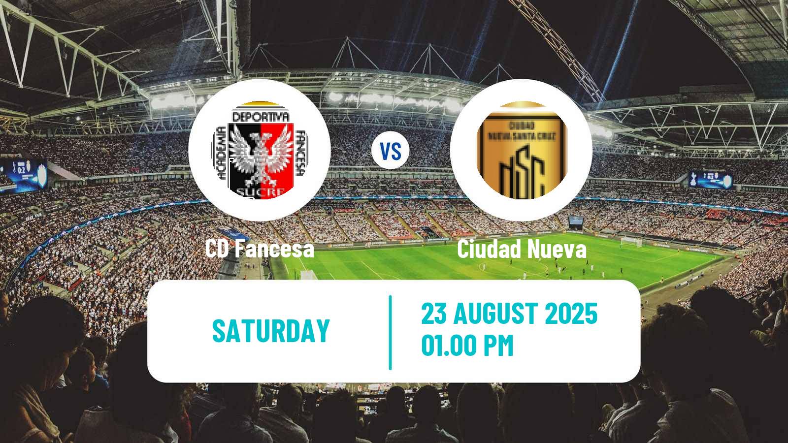 Soccer Bolivian Nacional B Fancesa - Ciudad Nueva