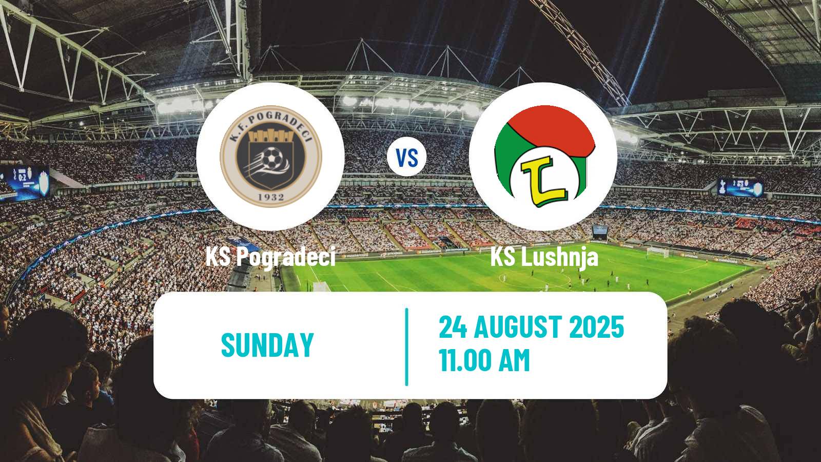 Soccer Albanian First Division Pogradeci - Lushnja