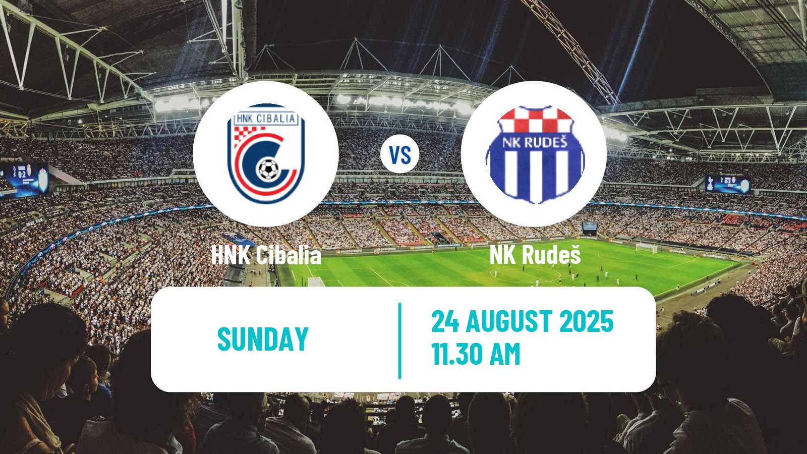 Soccer Croatian Prva NL Cibalia - Rudeš