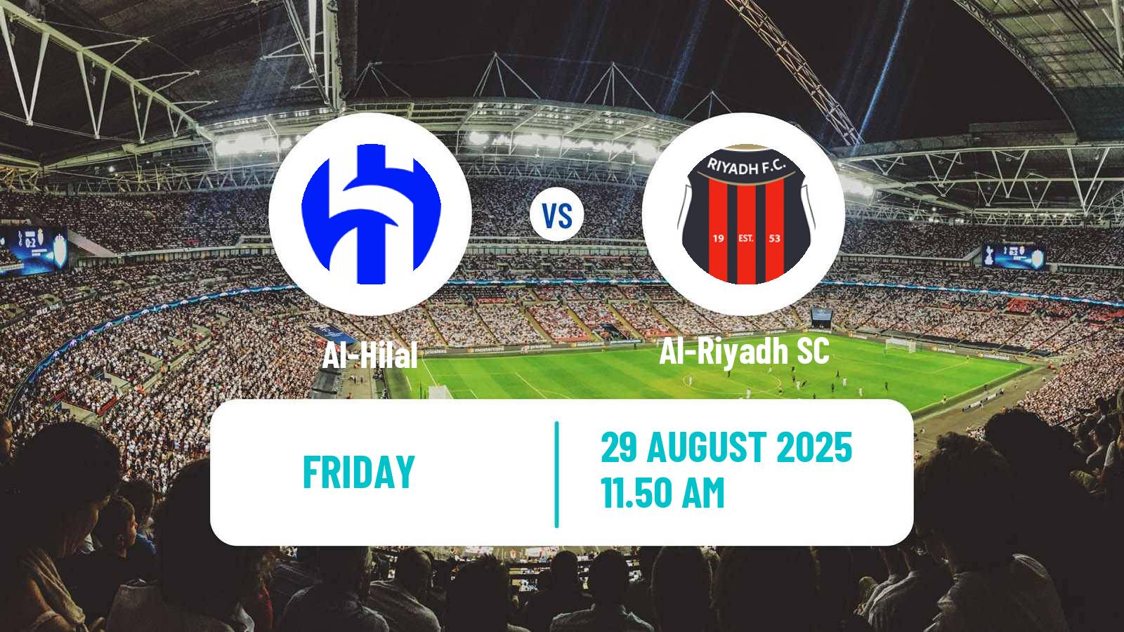 Soccer Saudi Professional League Al-Hilal - Al-Riyadh