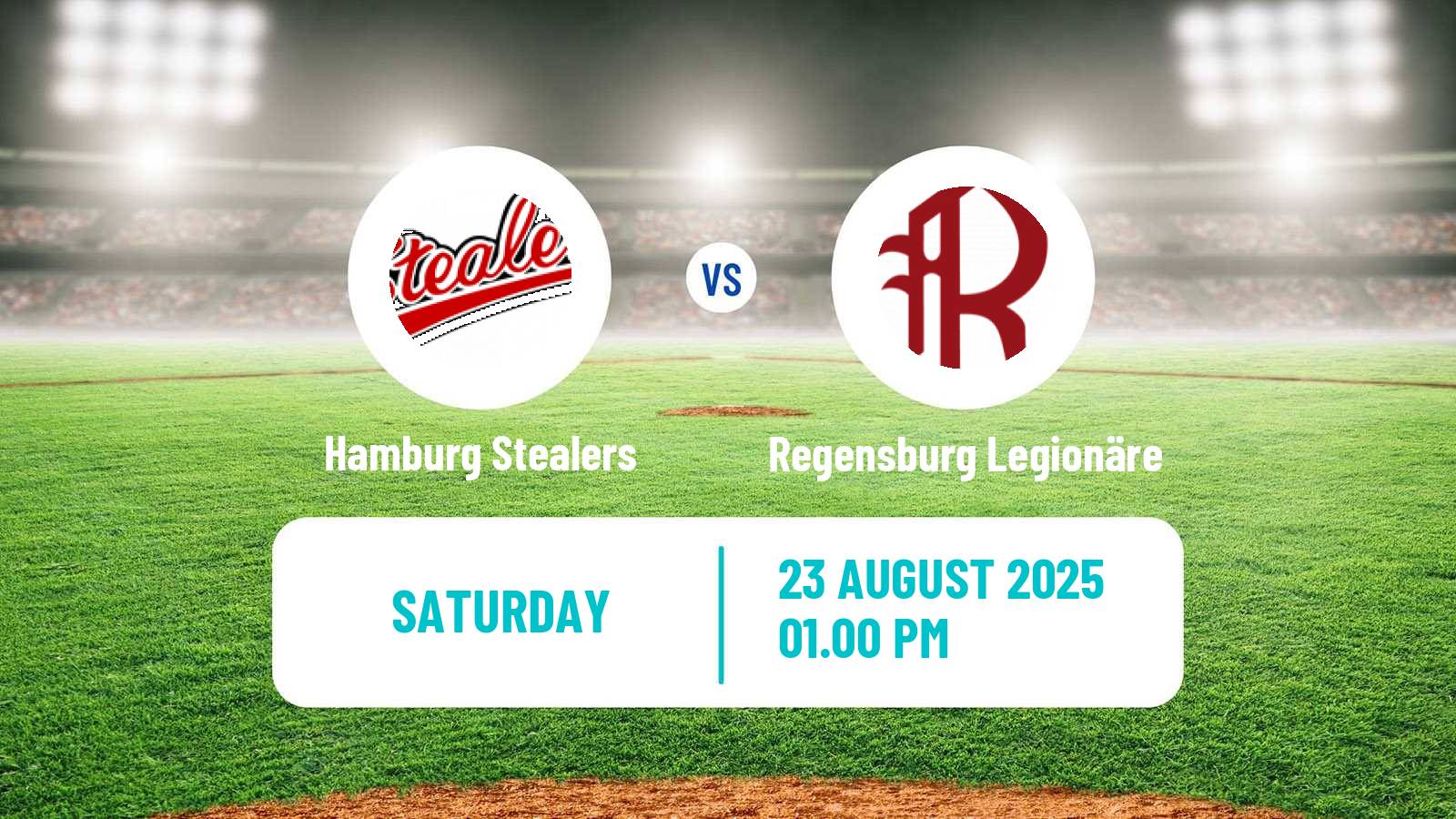 Baseball German Bundesliga Baseball Hamburg Stealers - Regensburg Legionäre
