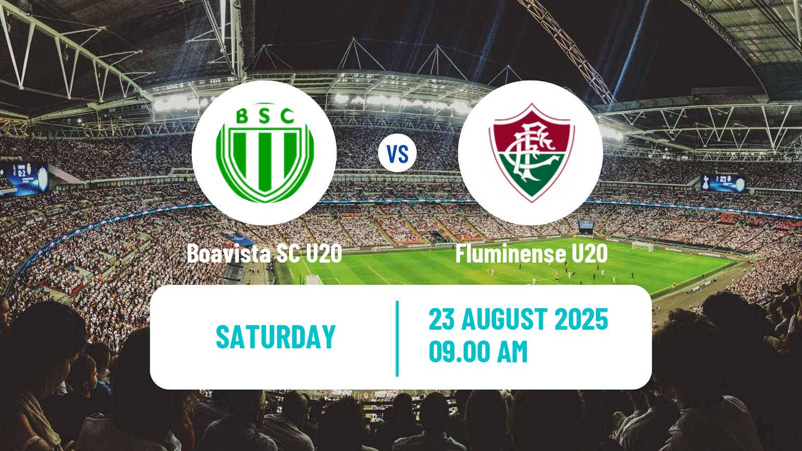 Soccer Brazilian Carioca U20 Boavista SC U20 - Fluminense U20