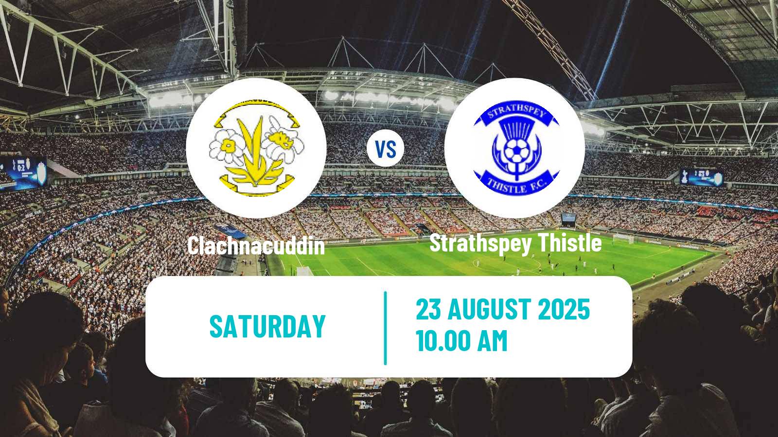 Soccer Scottish Highland League Clachnacuddin - Strathspey Thistle