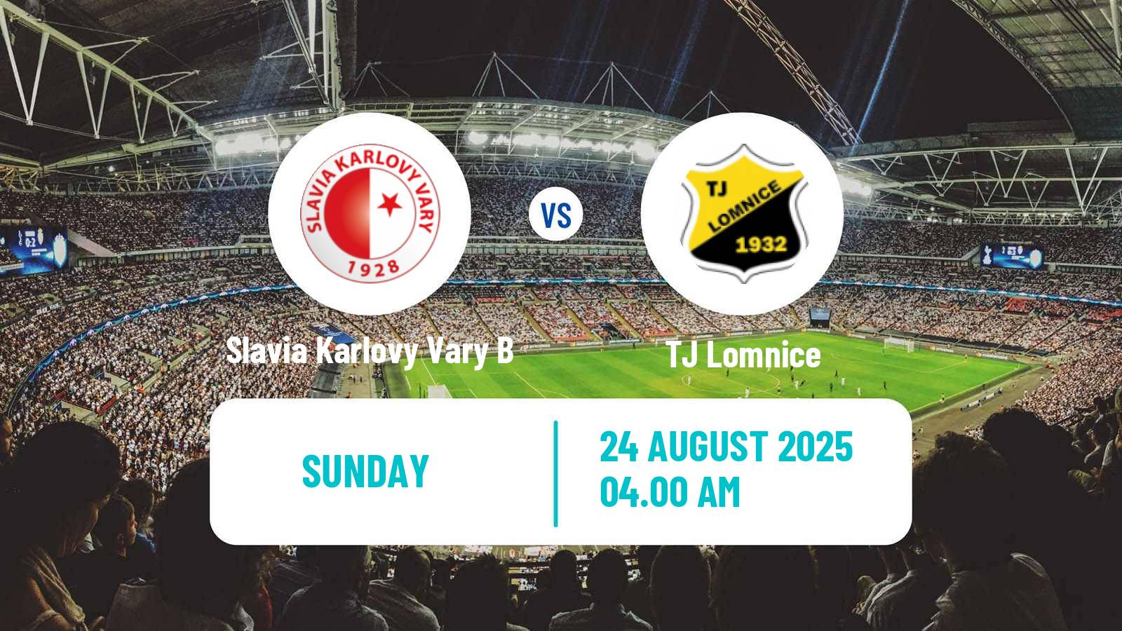 Soccer Czech Karlovarsky KP Slavia Karlovy Vary B - Lomnice