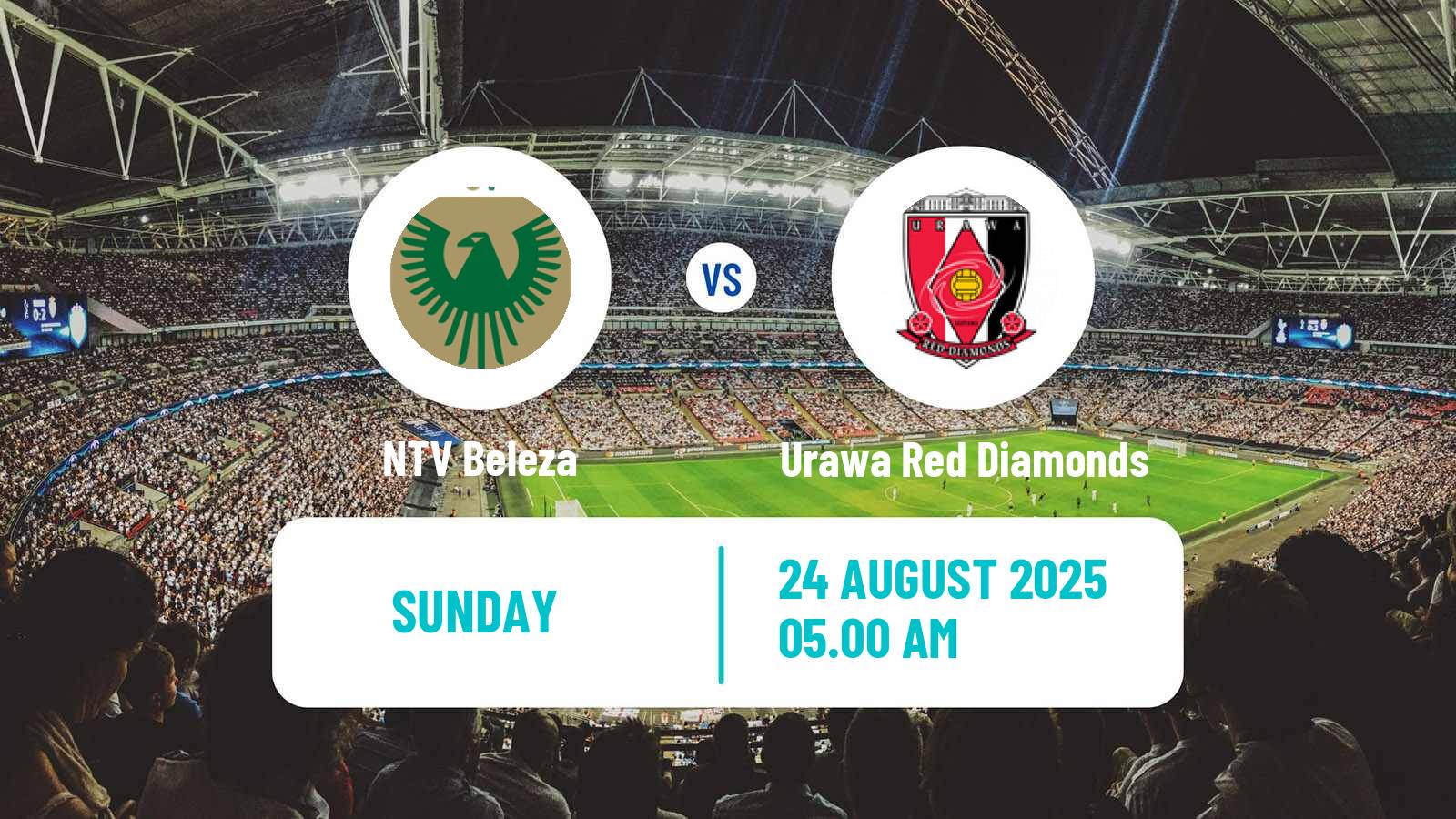 Soccer Japan WE League Women NTV Beleza - Urawa Red Diamonds