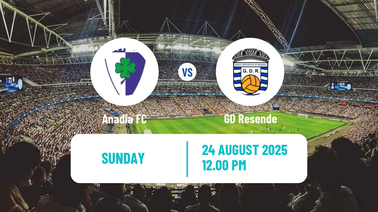 Soccer Campeonato de Portugal Anadia - Resende