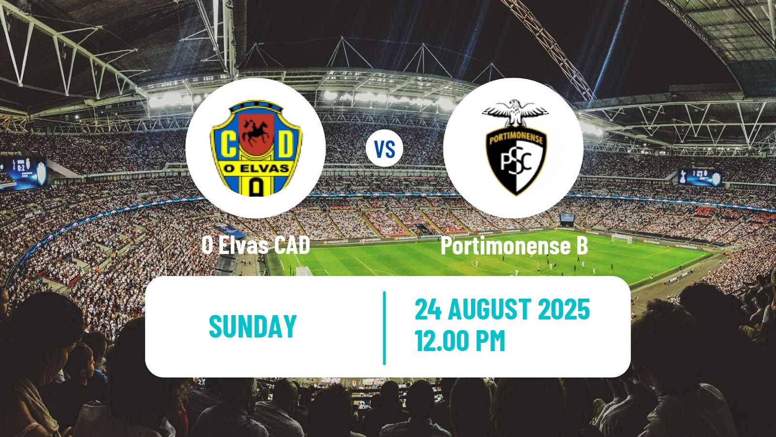 Soccer Campeonato de Portugal - Group D Elvas - Portimonense B