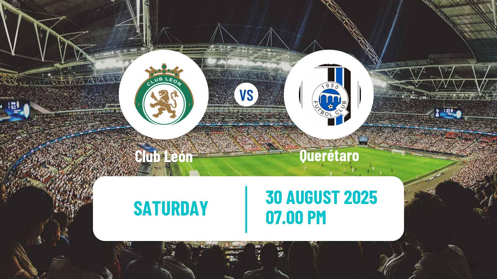 Soccer Mexican Liga MX Club León - Querétaro