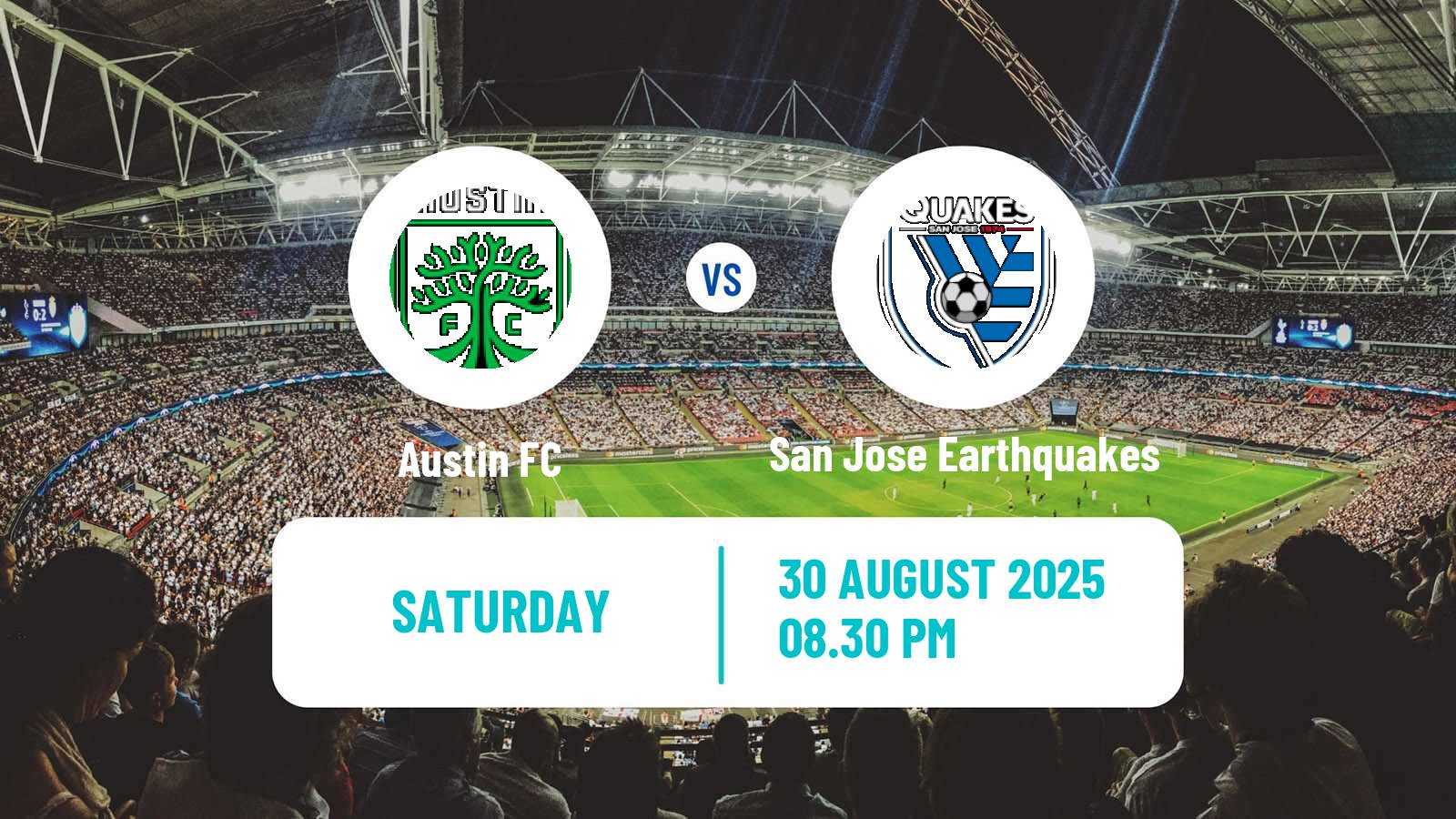 Soccer MLS Austin FC - San Jose Earthquakes