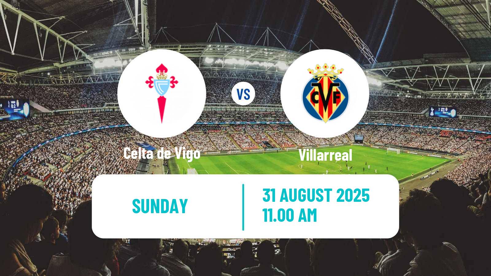 Soccer Spanish LaLiga Celta de Vigo - Villarreal