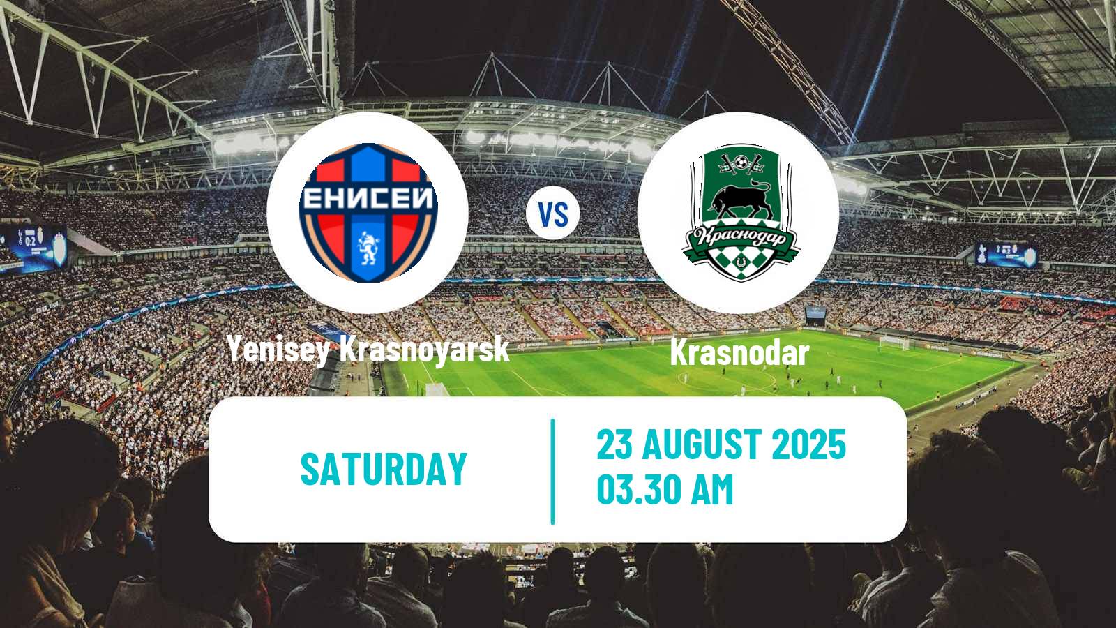 Soccer Russian Supreme Division Women Yenisey Krasnoyarsk - Krasnodar