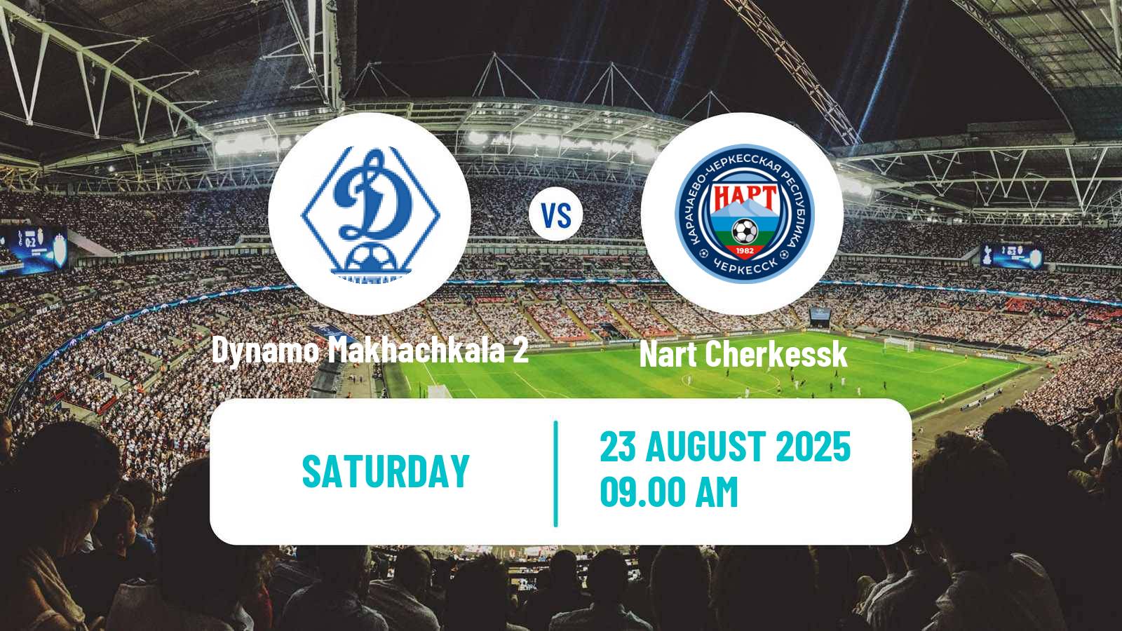 Soccer FNL 2 Division B Group 1 Dynamo Makhachkala 2 - Nart Cherkessk