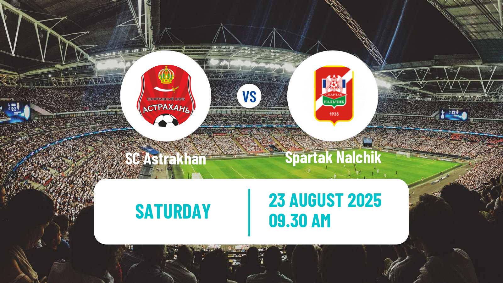 Soccer FNL 2 Division B Group 1 Astrakhan - Spartak Nalchik