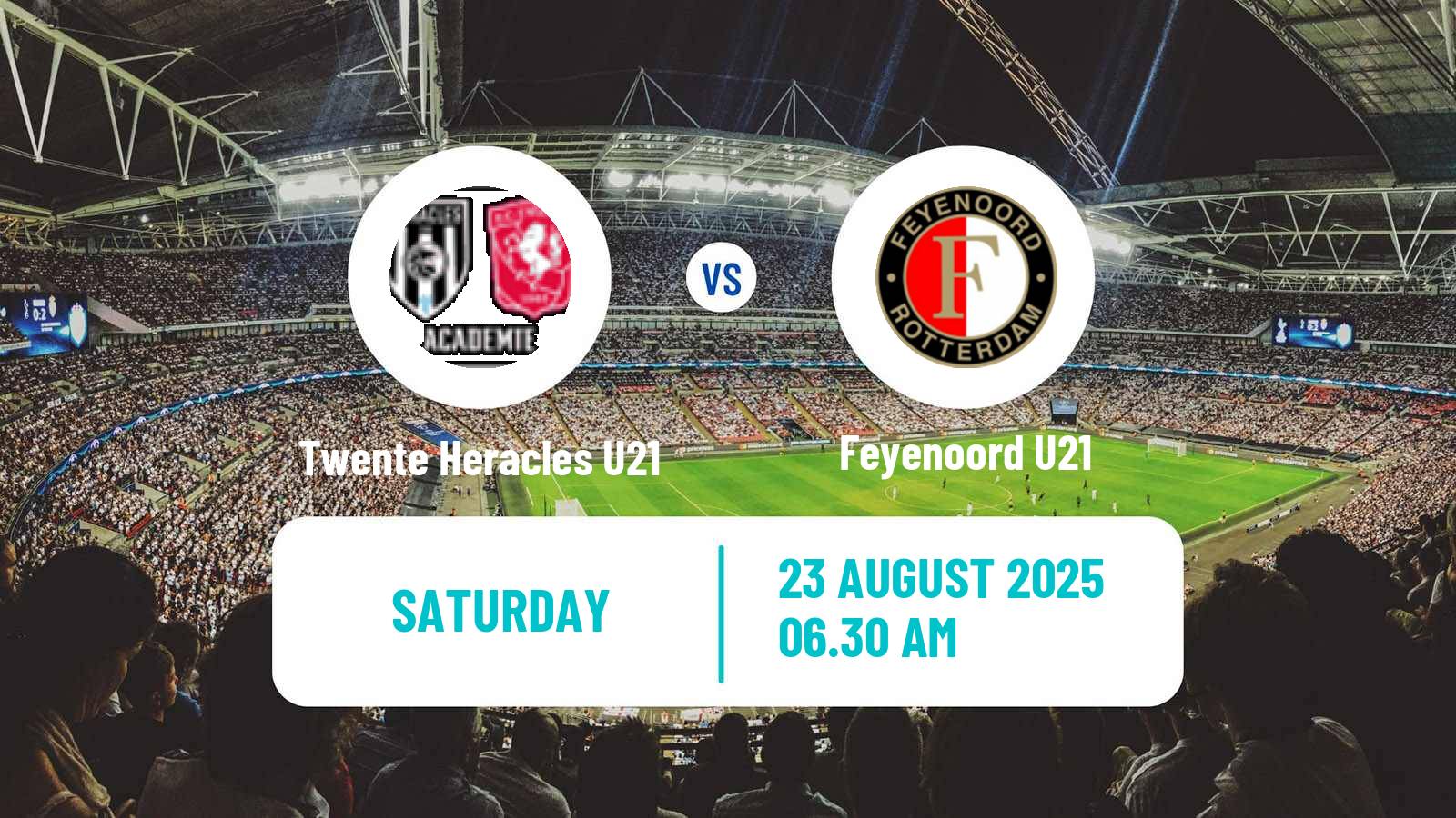 Soccer Dutch Divisie 1 U21 Twente Heracles U21 - Feyenoord U21