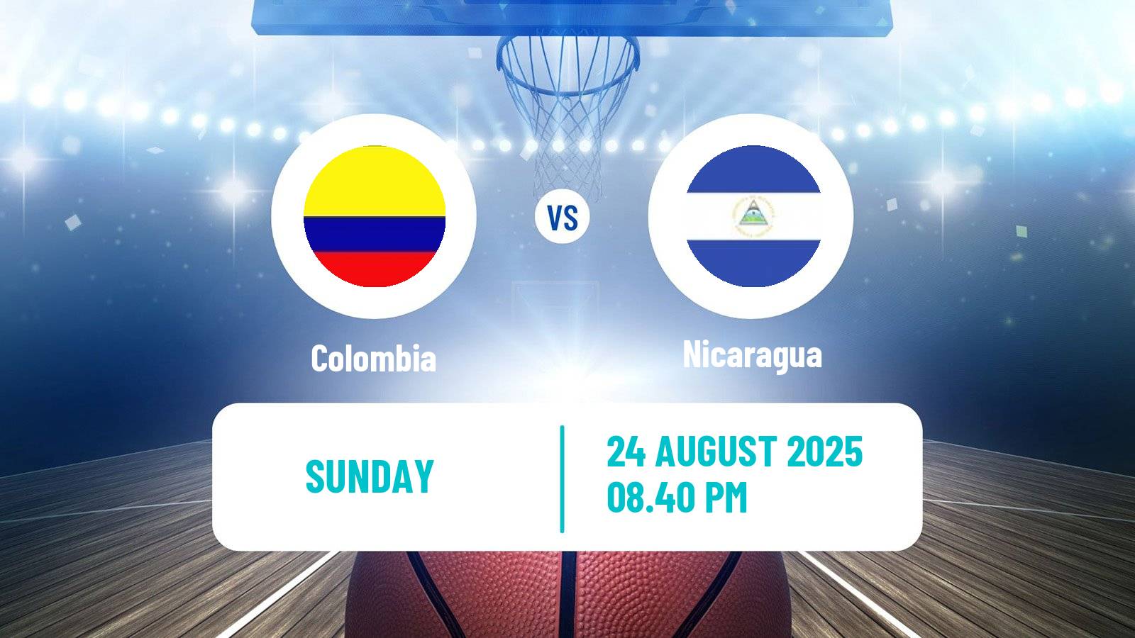 Basketball AmeriCup Basketball Colombia - Nicaragua