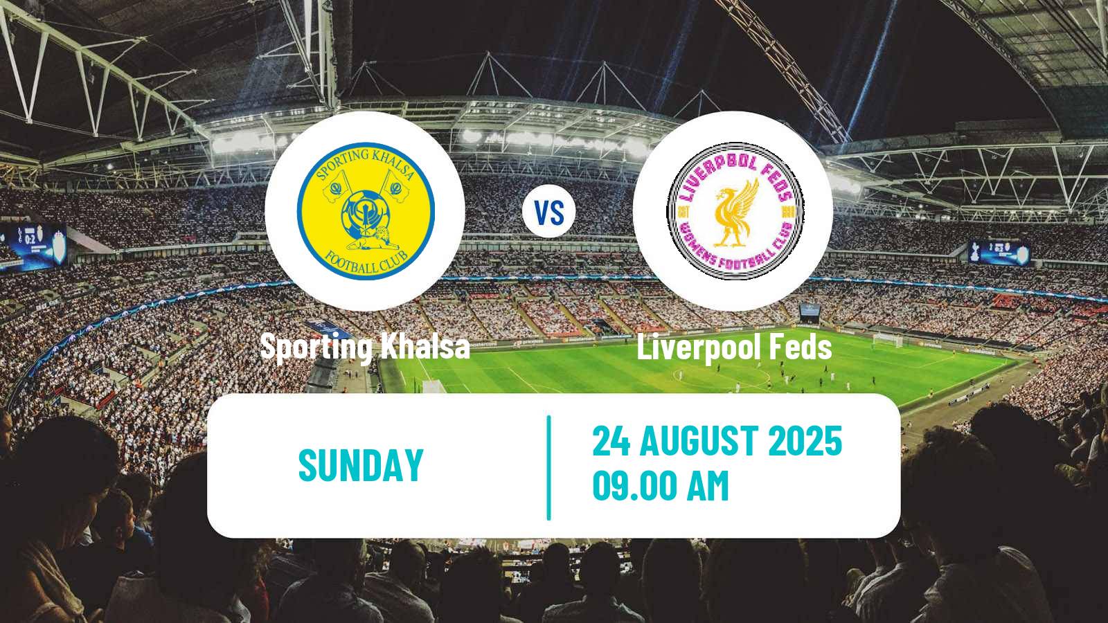 Soccer English National League North Women Sporting Khalsa - Liverpool Feds