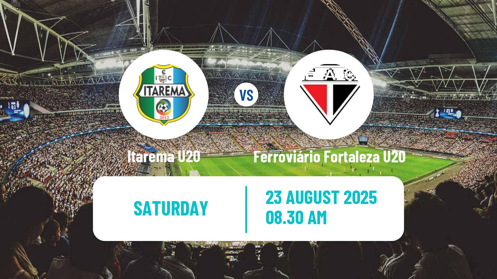 Soccer Brazilian Cearense U20 Itarema U20 - Ferroviário Fortaleza U20