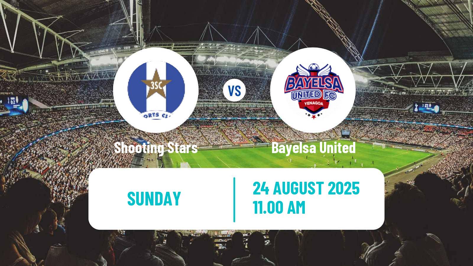 Soccer Nigerian Premier League Shooting Stars - Bayelsa United