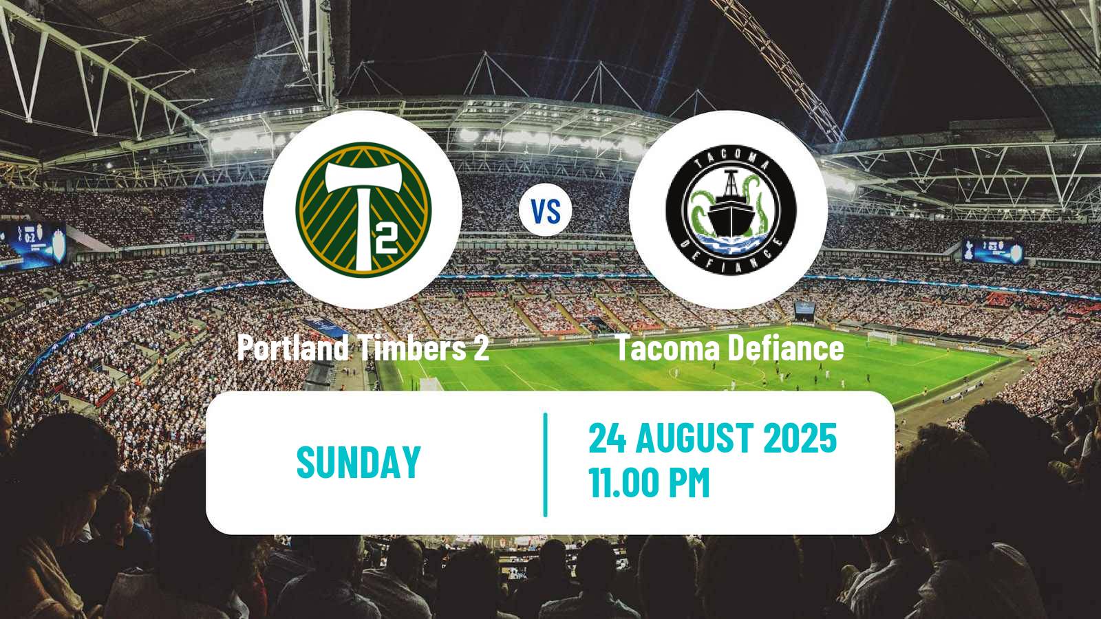 Soccer MLS Next Pro Portland Timbers 2 - Tacoma Defiance