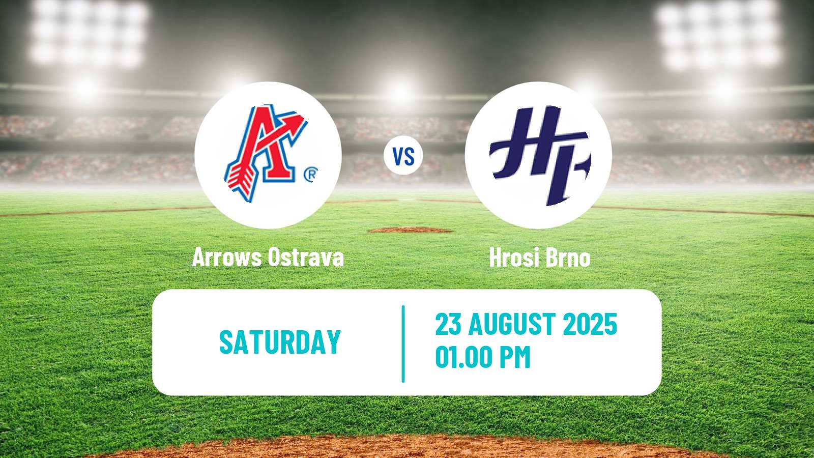 Baseball Czech Extraliga Baseball Arrows Ostrava - Hrosi Brno