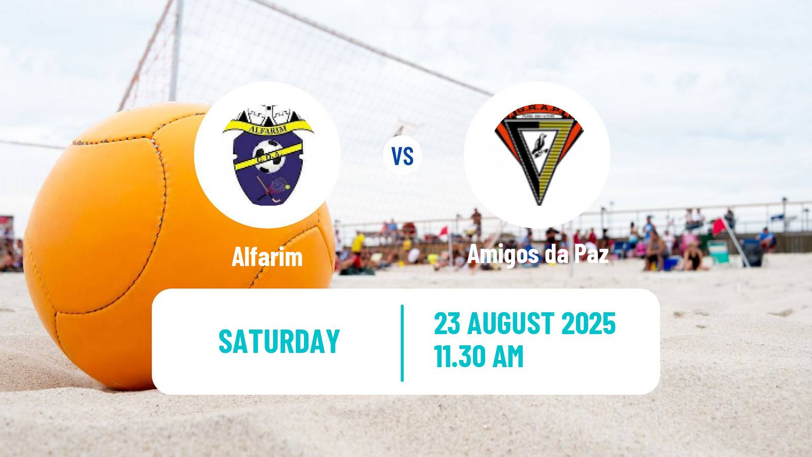 Beach soccer Elite Division Alfarim - Amigos da Paz