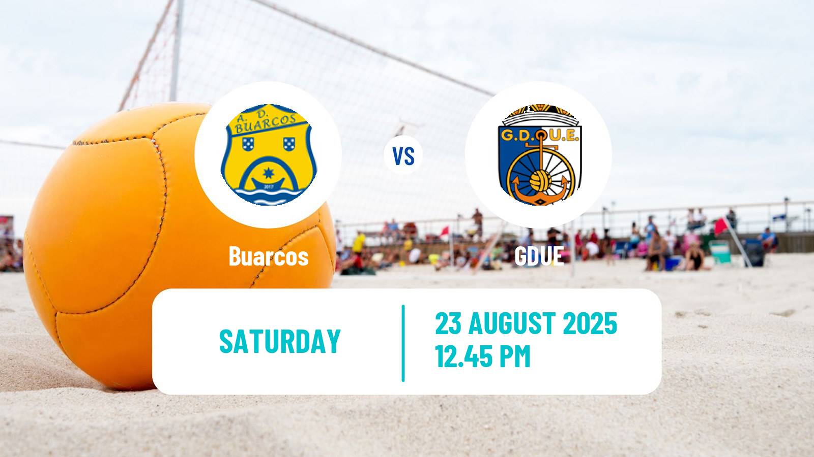 Beach soccer Elite Division Buarcos - GDUE