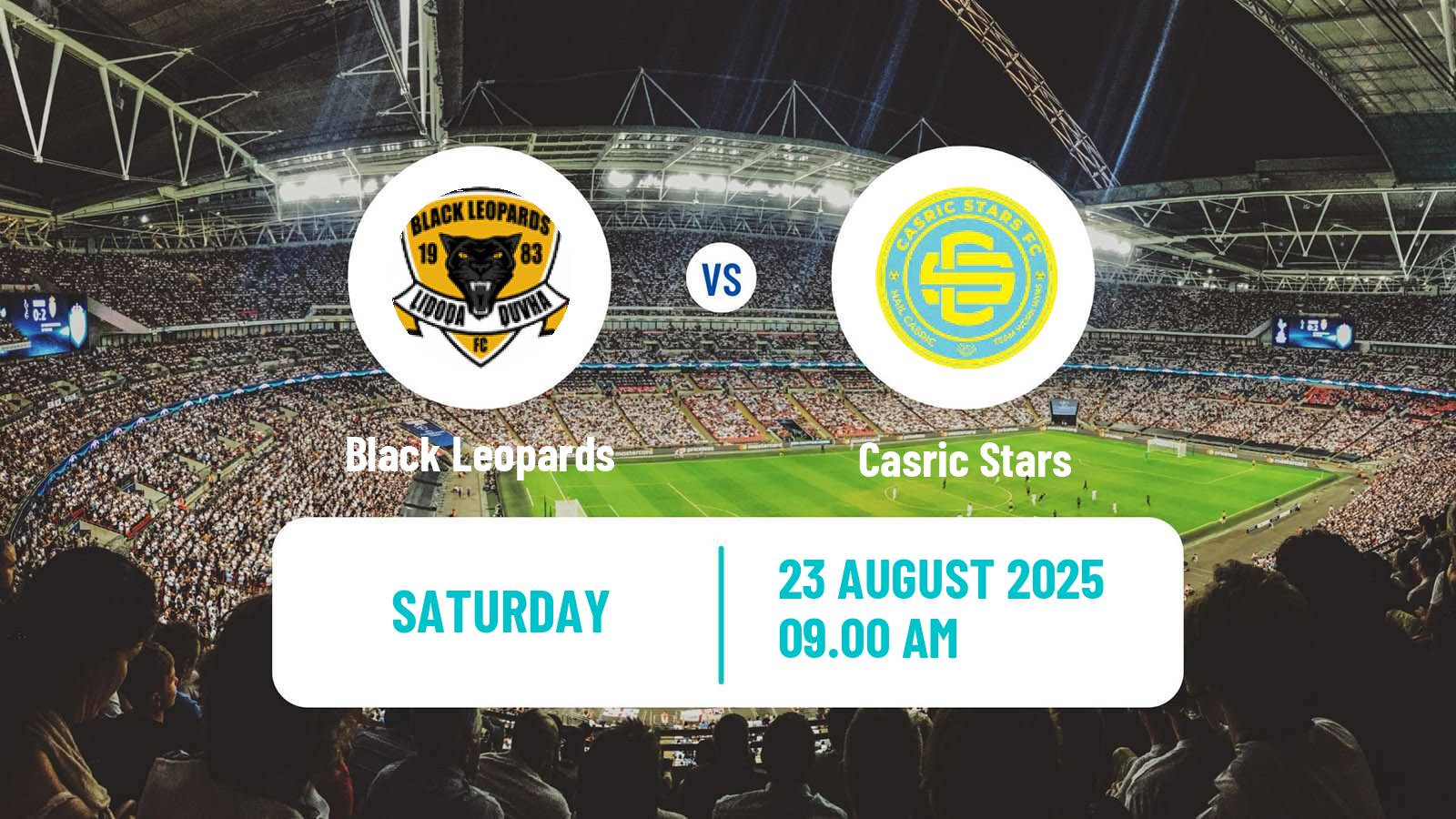 Soccer South African First Division Black Leopards - Casric Stars