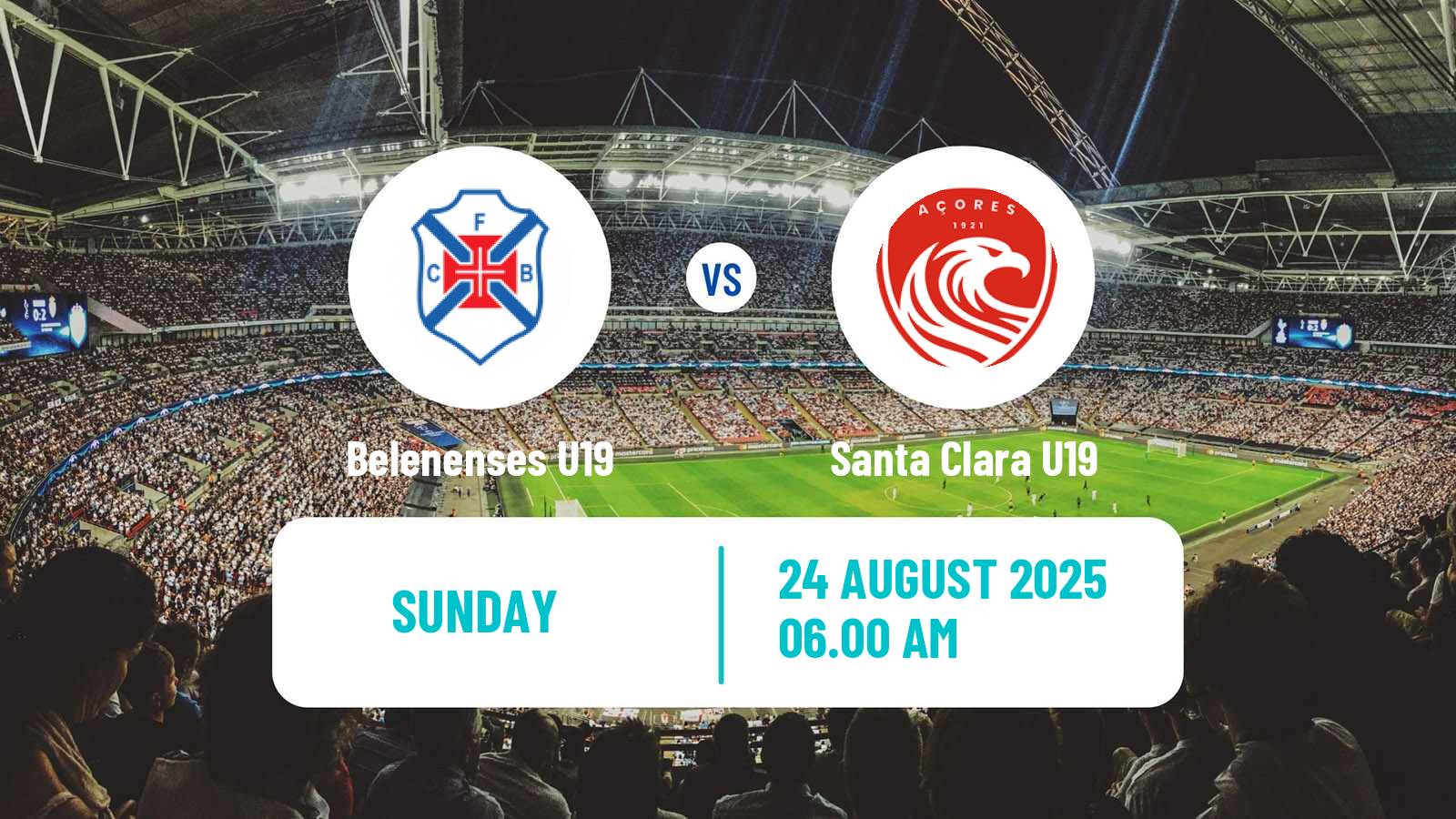 Soccer Portuguese Campeonato Nacional U19 Belenenses U19 - Santa Clara U19