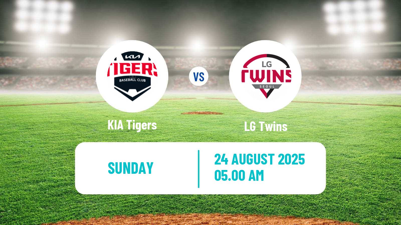 Baseball KBO KIA Tigers - LG Twins