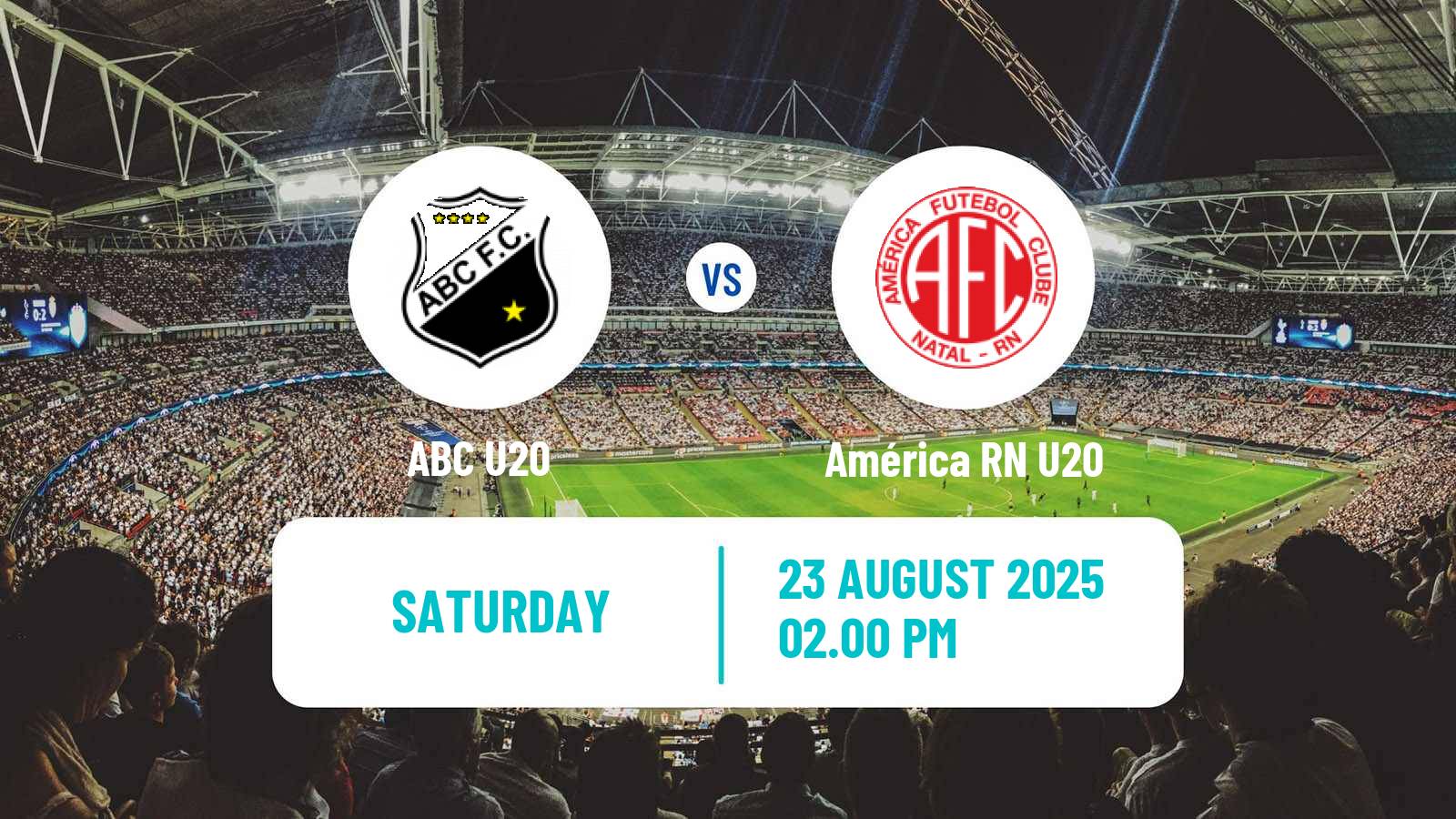 Soccer Brazilian Potiguar U20 ABC U20 - América RN U20