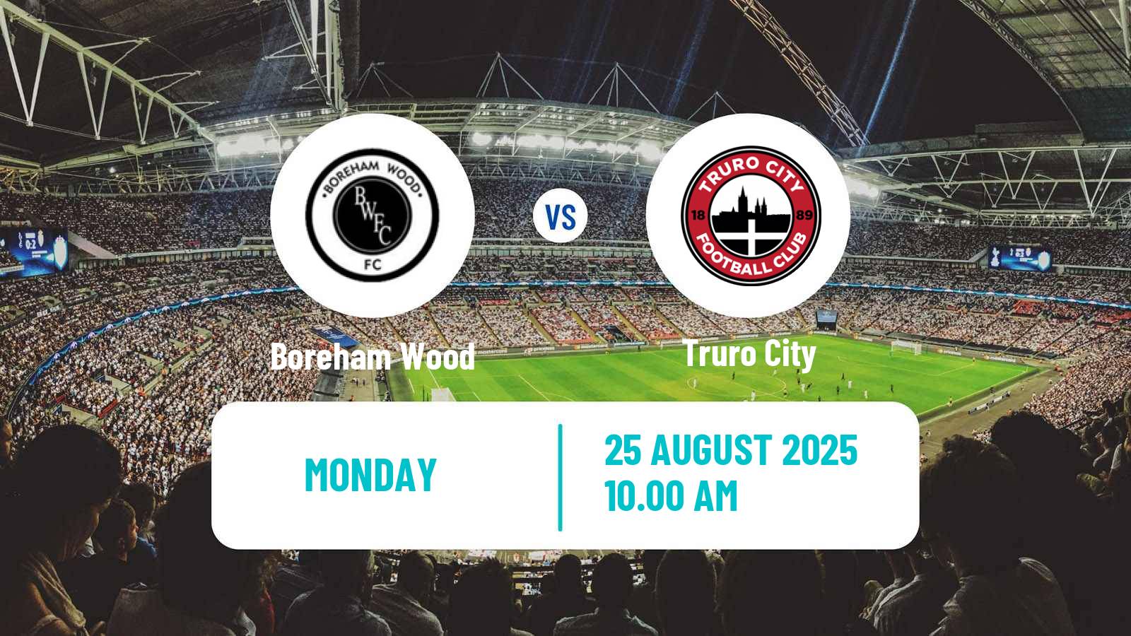 Soccer English National League Boreham Wood - Truro City