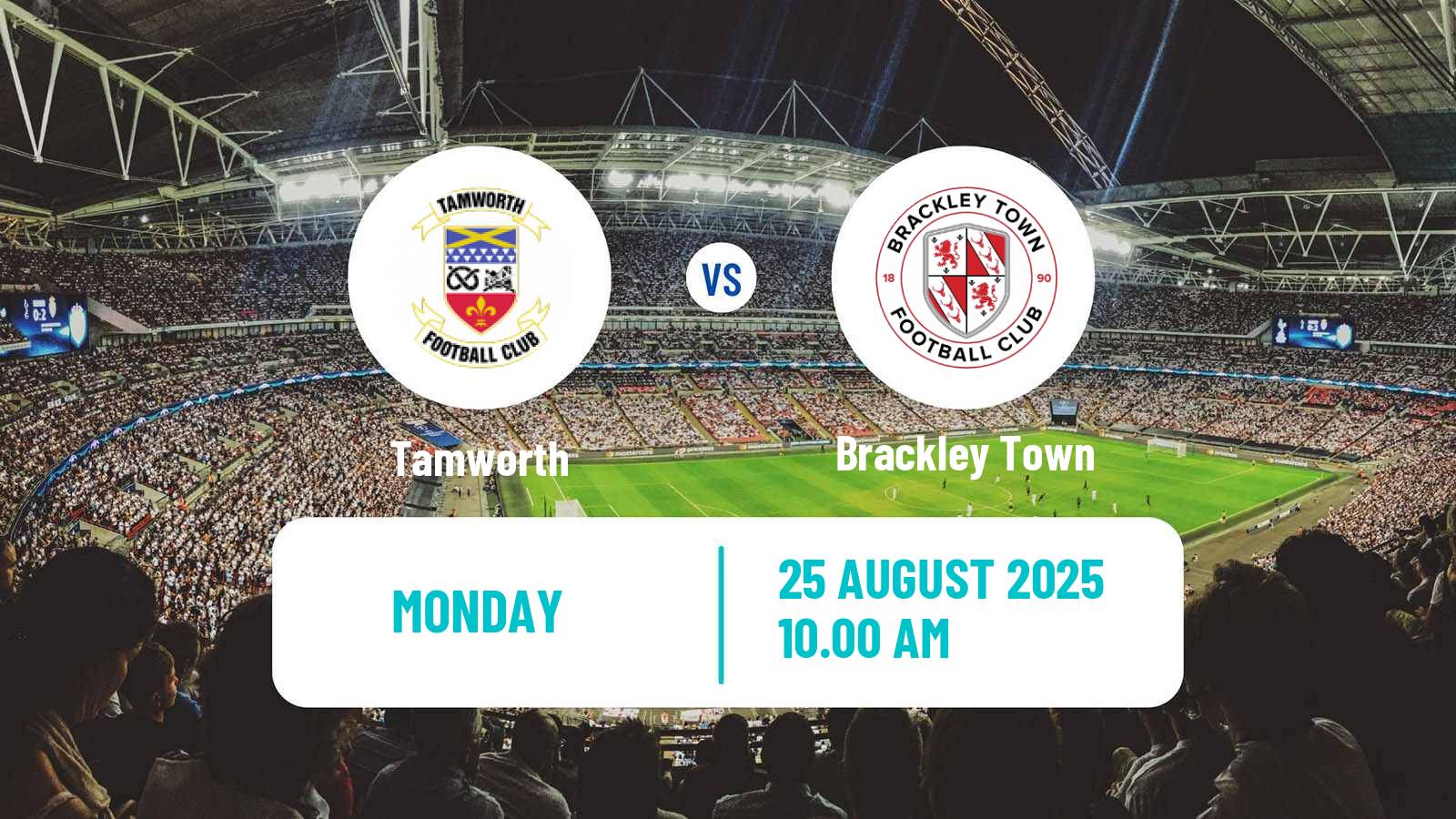 Soccer English National League Tamworth - Brackley Town