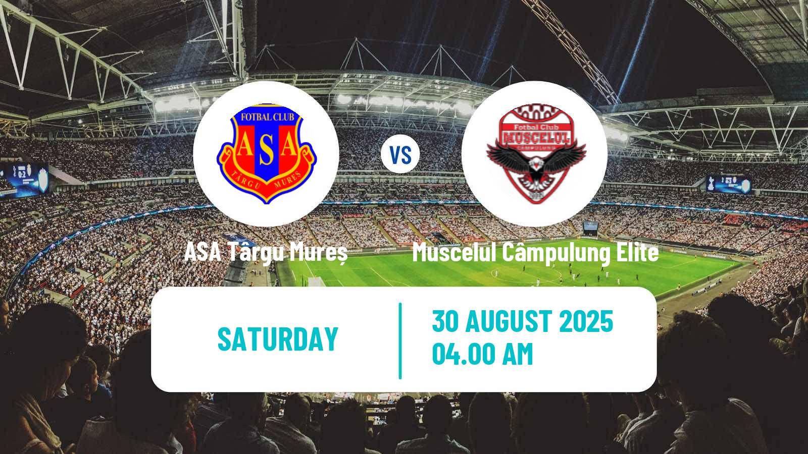 Soccer Romanian Division 2 ASA Târgu Mureș - Muscelul Câmpulung Elite