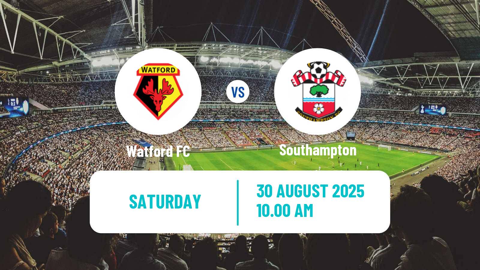 Soccer English League Championship Watford - Southampton