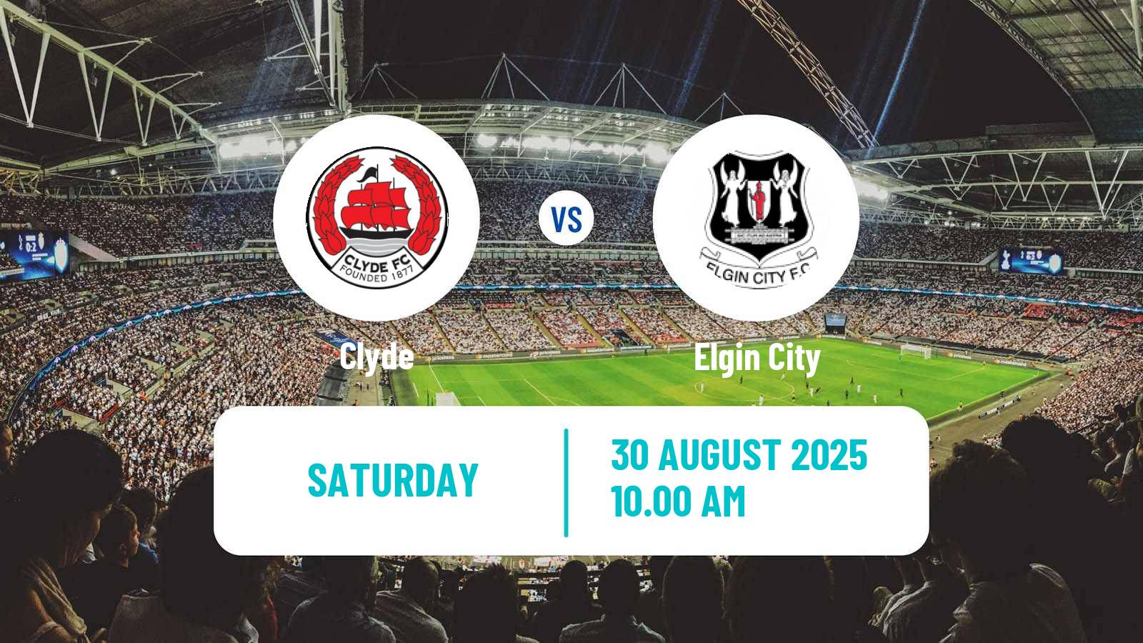 Soccer Scottish League Two Clyde - Elgin City