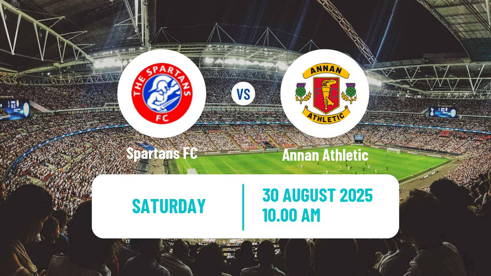 Soccer Scottish League Two Spartans - Annan Athletic
