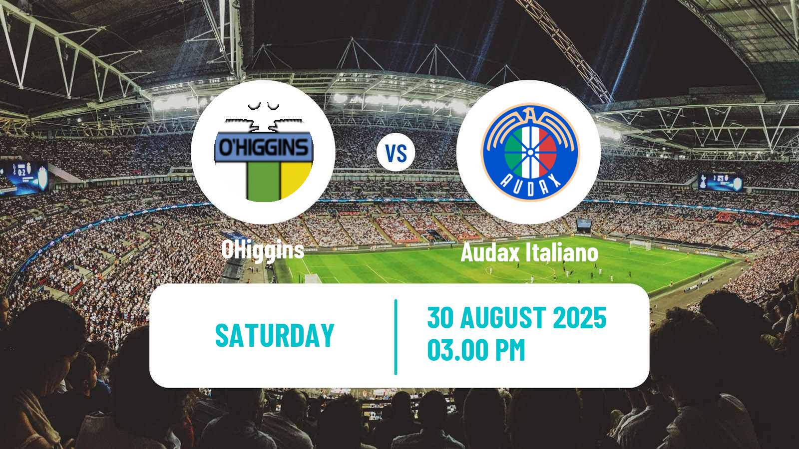 Soccer Chilean Primera Division OHiggins - Audax Italiano