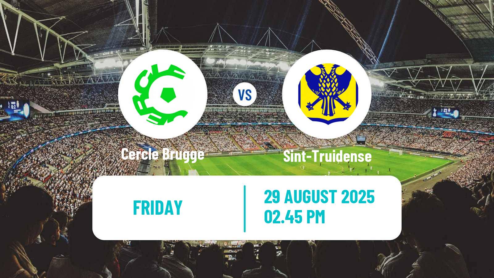 Soccer Belgian Jupiler Pro League Cercle Brugge - Sint-Truidense