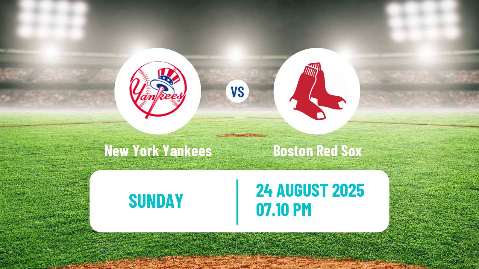 Baseball MLB New York Yankees - Boston Red Sox