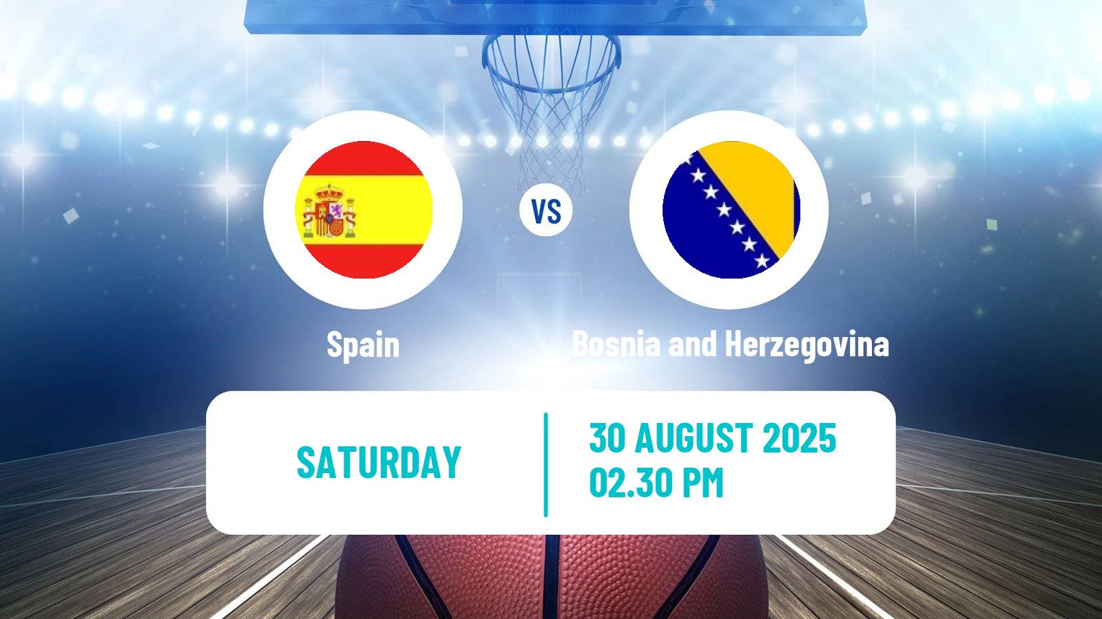 Basketball EuroBasket Spain - Bosnia and Herzegovina