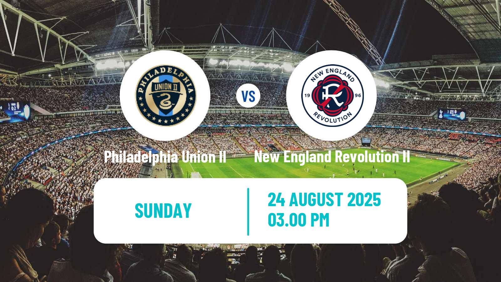Soccer MLS Next Pro Philadelphia Union II - New England Revolution II