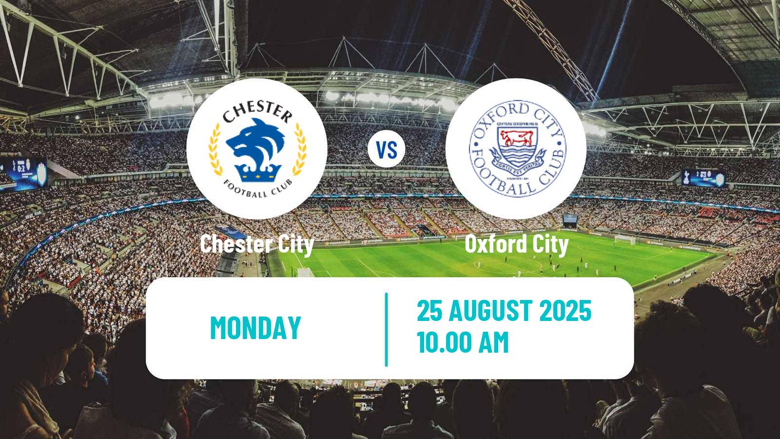 Soccer English National League North Chester - Oxford City