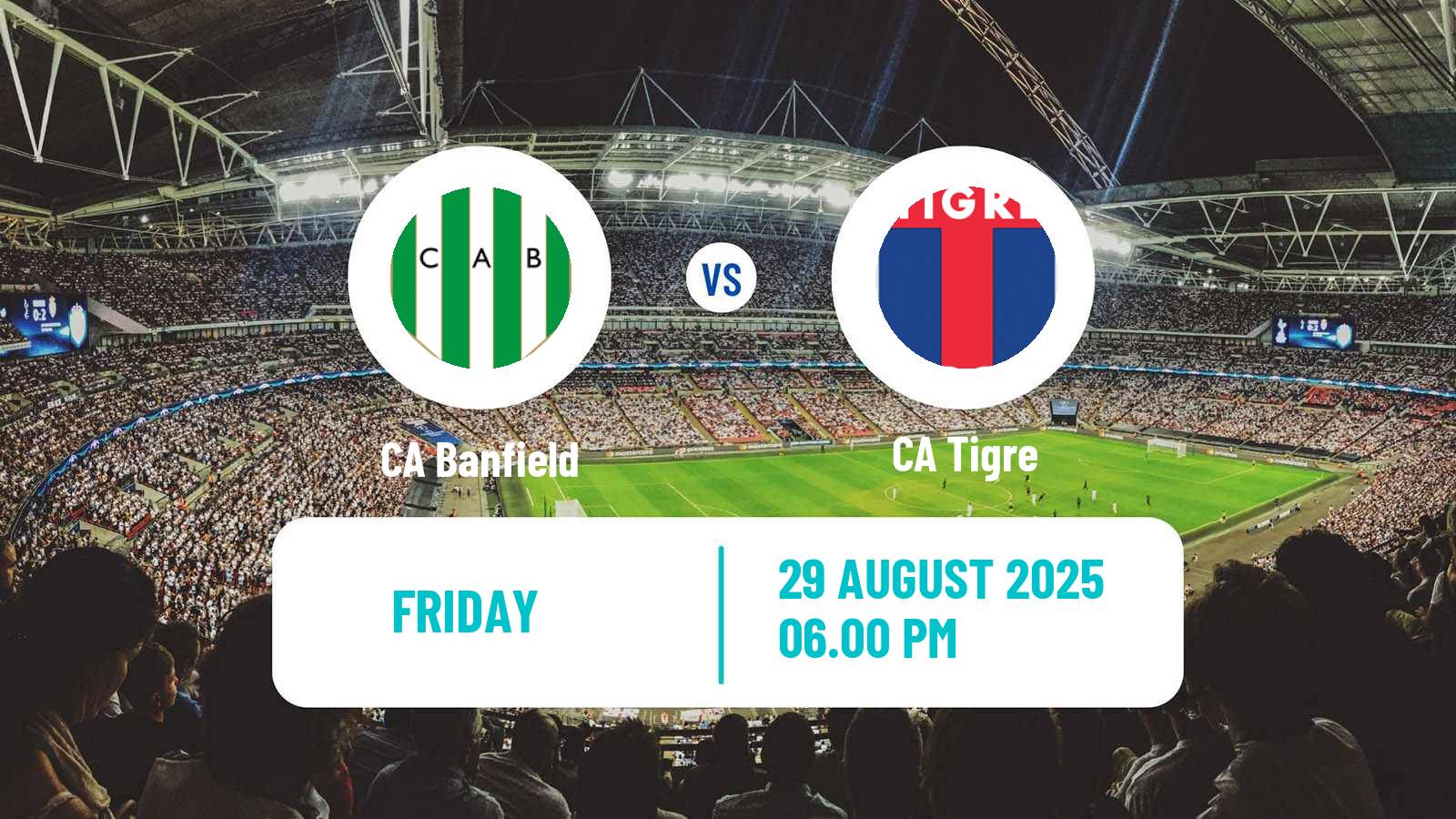 Soccer Argentinian Liga Profesional Banfield - Tigre