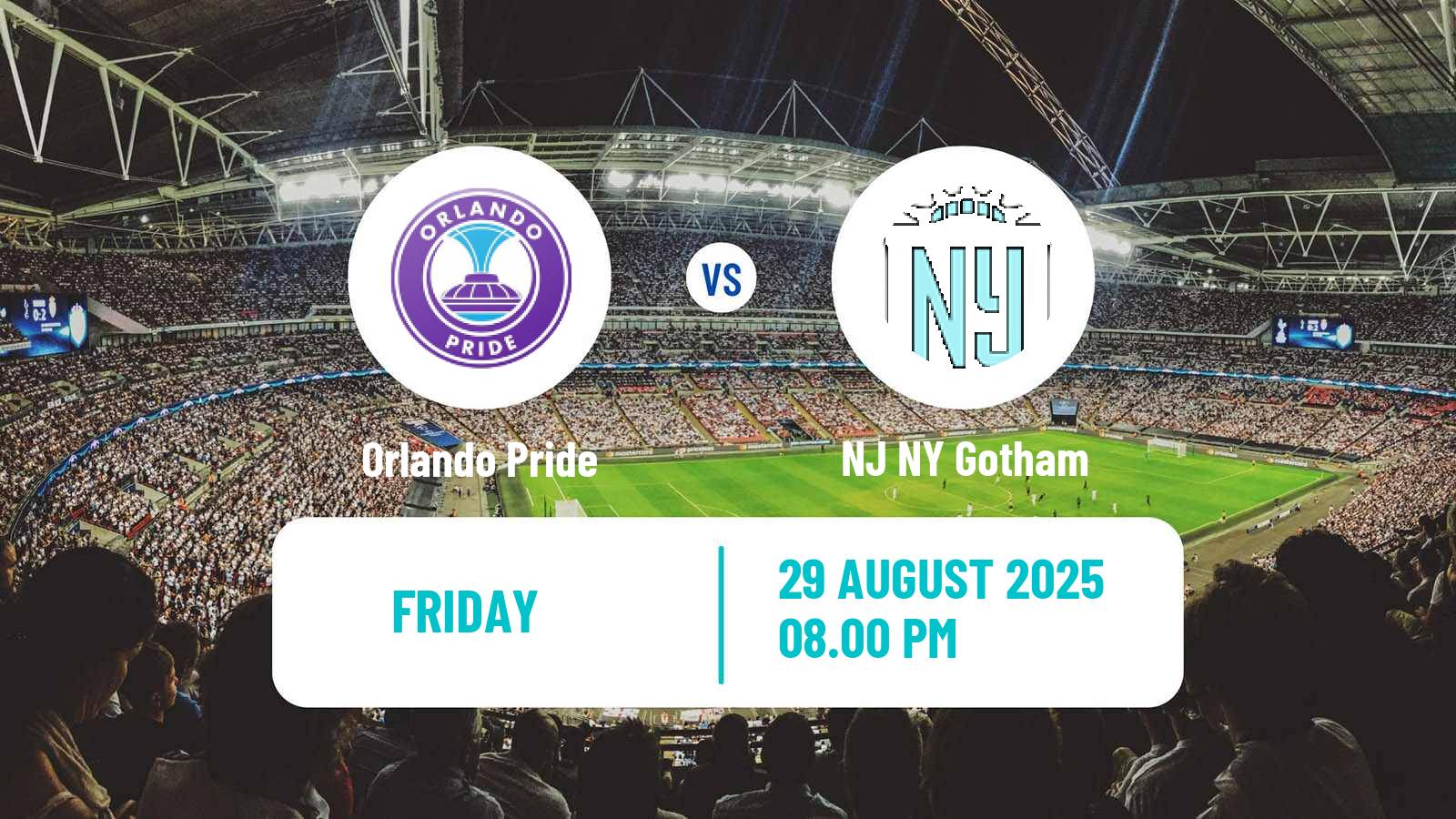 Soccer NWSL Orlando Pride - NJ NY Gotham