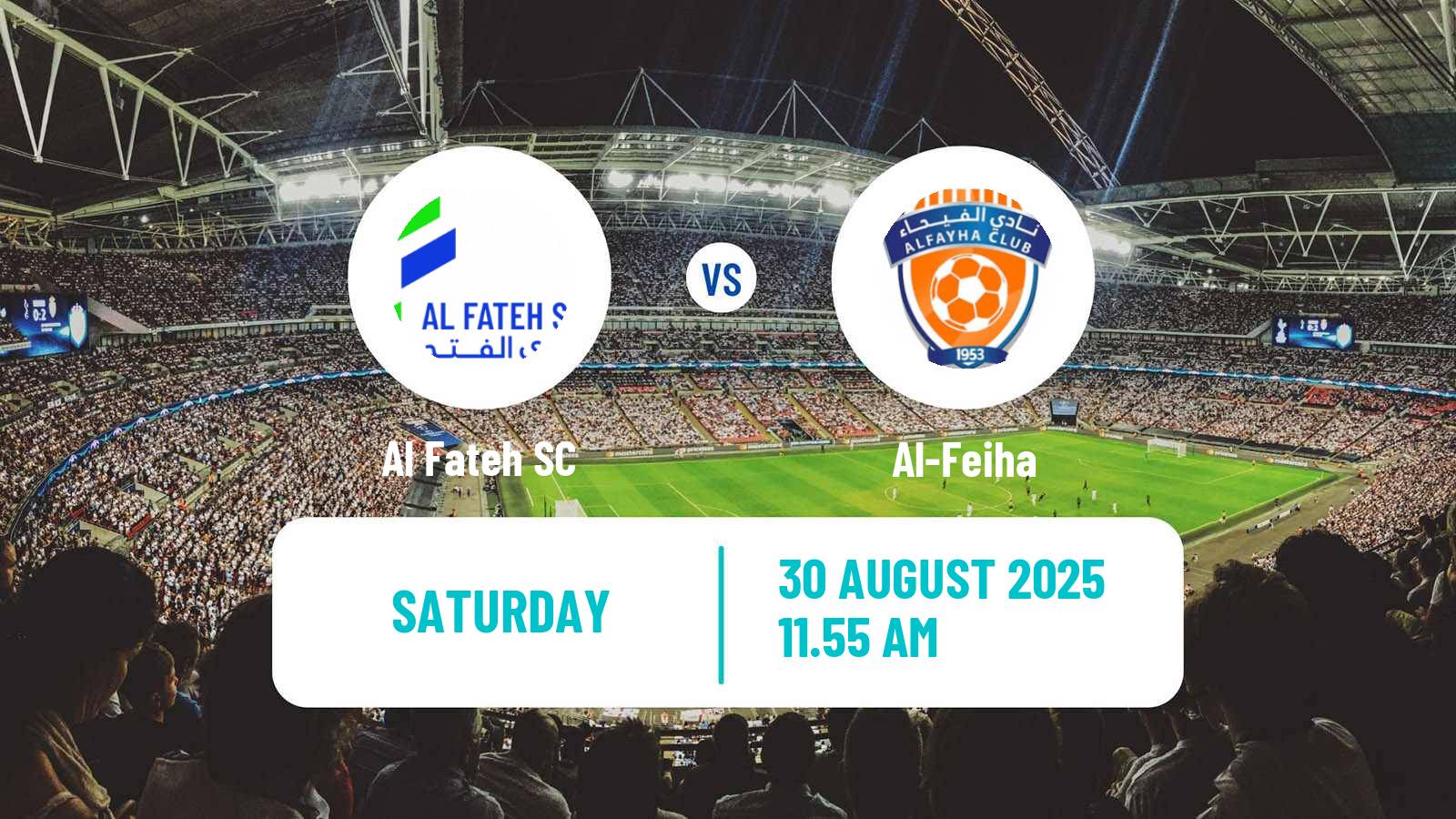Soccer Saudi Professional League Al Fateh - Al-Feiha