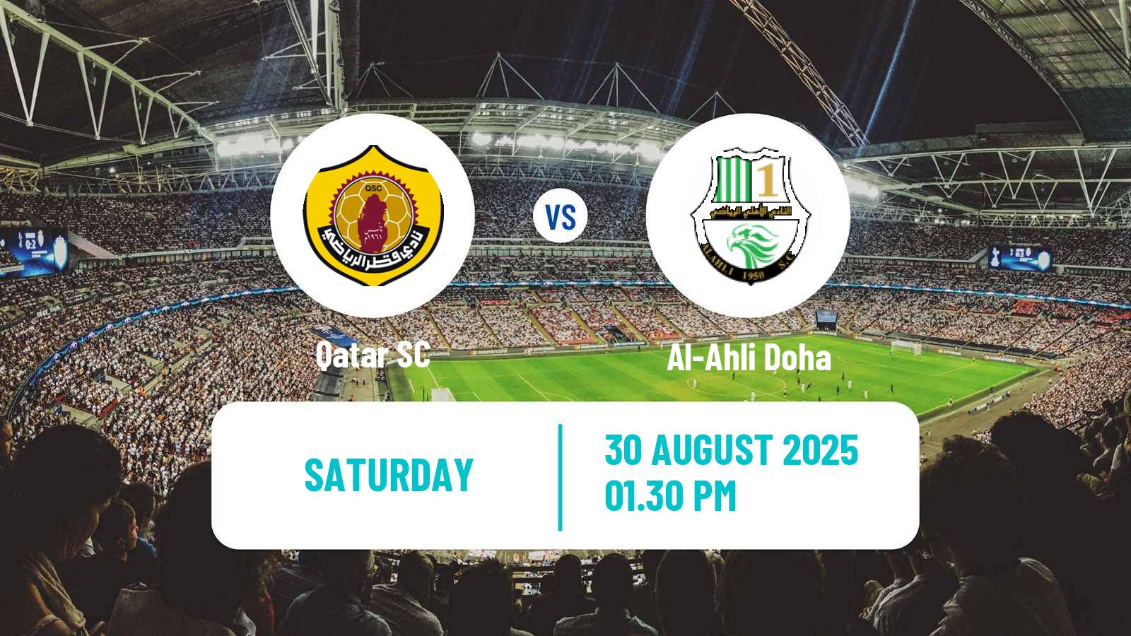 Soccer Qatar QSL Qatar SC - Al-Ahli Doha